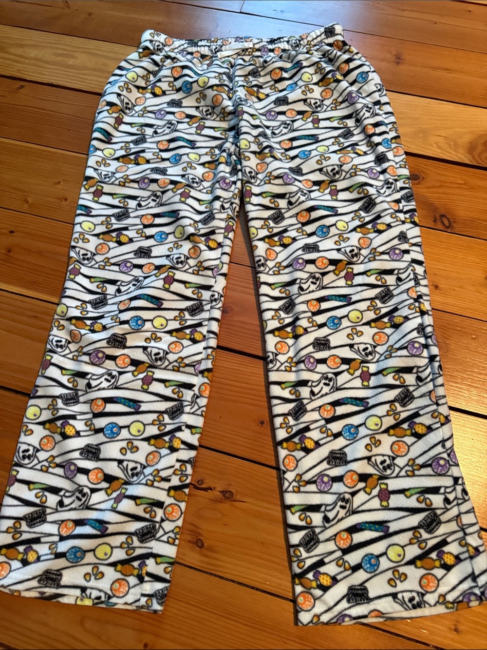 Kids Halloween Fleece Pajama Pants